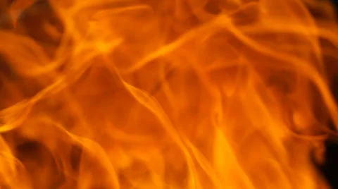 Footage red fire close up. HD video Stock Footage 64640114
