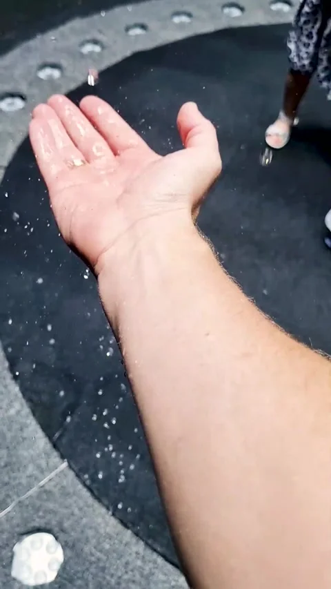 Footage of the reverse rain effect. Concept Stock Footage 241084678