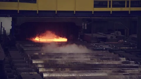Footage rolling mill 2 2 Stock Footage 167306688