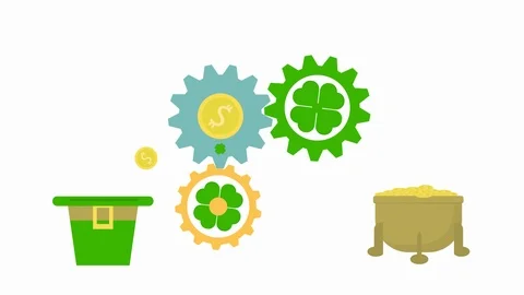 Footage shapeshifting video without background alpha channel a coin from a le Stock Footage 123532451