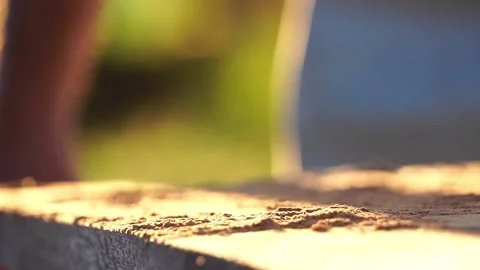 Footage Slow Motion: Carpenter at work Stock Footage 165942735