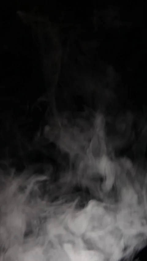 Footage of smoke dark background Stock Footage 258821083