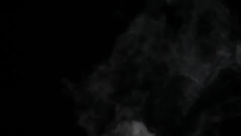 Footage of smoke dark background Stock Footage 288502828
