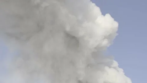 Footage of smoke or steam engine from old vintage locomotive train Stock Footage 168900355