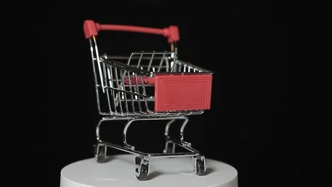 Footage of trolley dark background Stock Footage 149000122