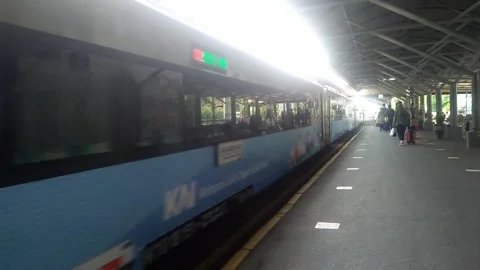 Footage video of train Journey Stock Footage 335947166