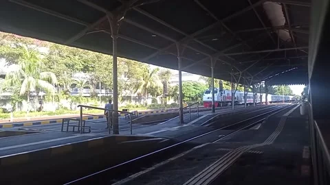 Footage video of train Journey Stock Footage 337531273