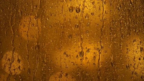 Footage of window rain drop Stock Footage 138034103