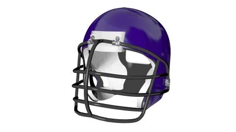 Footbal helmet Stock Illustration