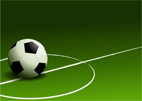 Football background Stockillustratie
