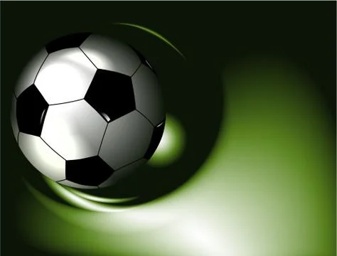 Football background Stock Illustration