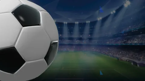 Football Background Seamless Loop 4K Stock Footage 223422798