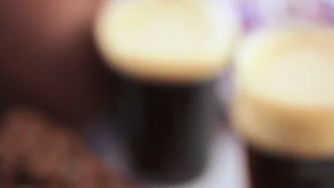Football deviled eggs for Game day party. Video stock 69794559