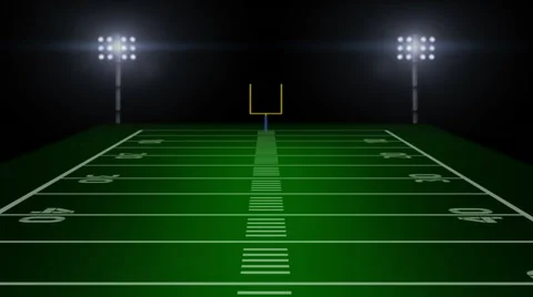 Football Field Animation | Stock Video | Pond5