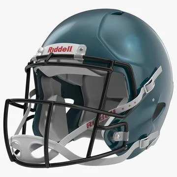 Philadelphia Eagles American Football Helmet 3D model