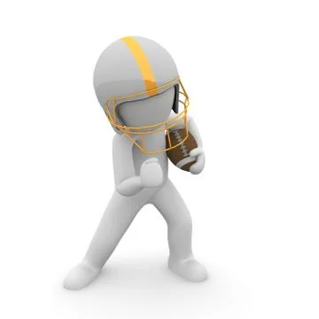 Football Stock Illustration