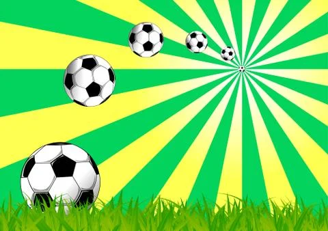 Football Stock Illustration