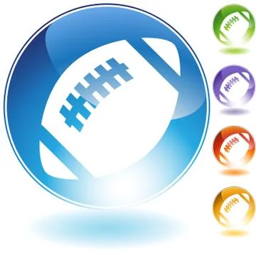 Football Stock Illustration