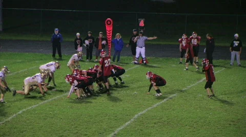 Football Interception 02 動画素材 106325