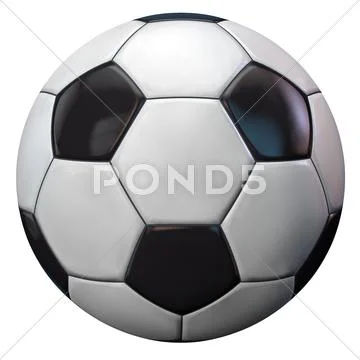 Football isolated Stock Illustration
