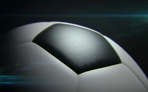 Football Macro Stock Footage 52327631
