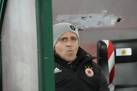 Football match between CSKA Sofia and Levski Sofia Stock Photos