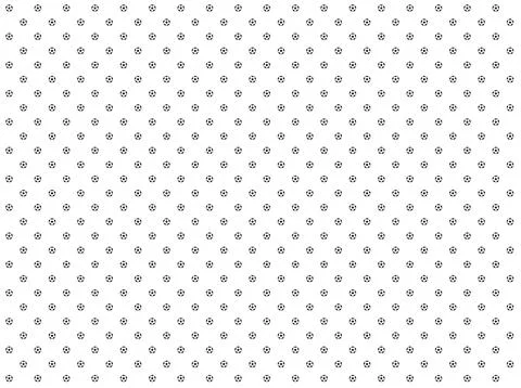 Football patterns seamlessly repeat. Simple pattern geometric for any web d.. Illustrazione stock