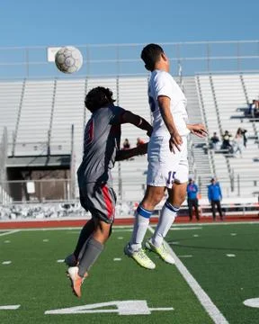 Football Players in Action During a Game Stock Photos