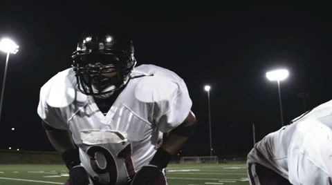 Snapping A Football Stock Footage ~ Royalty Free Stock Videos | Pond5