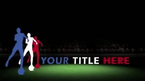 Football Sequence After Effects素材