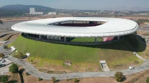 Football Stadium Aerial Timelapse Estadi 