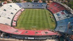 Football Stadium defenders of Chaco Asu Stock Video Pond5