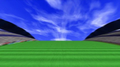 Football stadium front Stock Footage 339373323