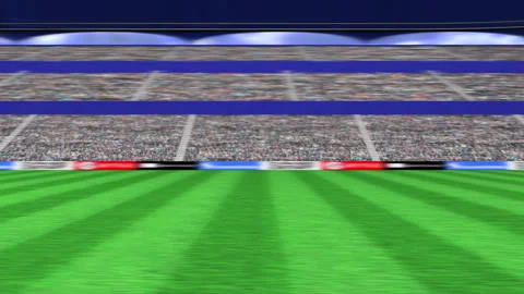 Football stadium side Stock Footage 339373326