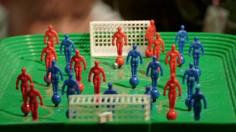 Football Table Game Stock Footage 46008937