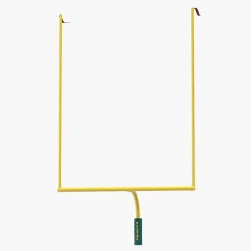 Football Uprights ~ 3D Model ~ Download #90657208 | Pond5