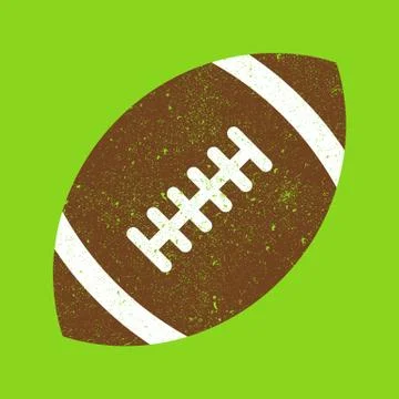Football Vector Icon Stock Illustration