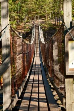 Footbridge bridge Stock Photos