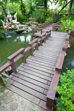Footbridge Stock Photos