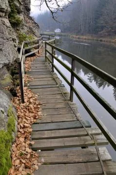 Footbridge Stock Photos