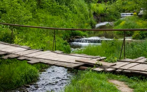 Footbridge Stock Photos