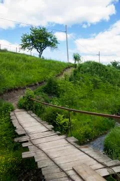 Footbridge Stock Photos