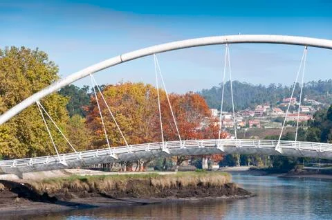 Footbridge Foto stock