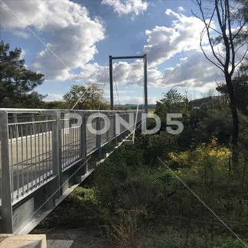 Footbridge Stock Photos