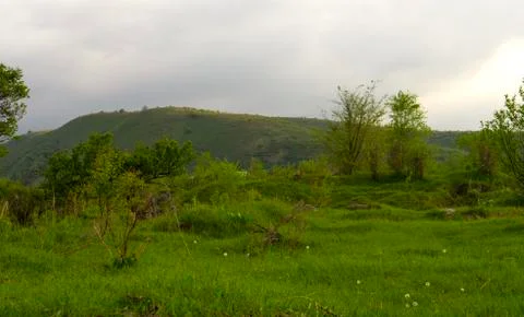 Foothill landscape Stock Photos