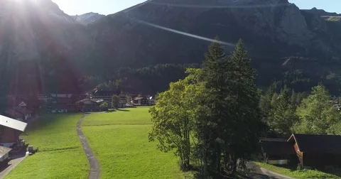 Foothills of Switzerland Stock Footage