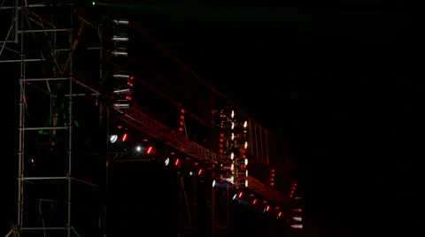 Footlights Video stock 1459367