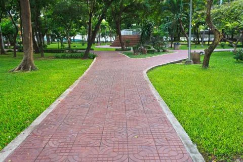 The footpath Stock Photos