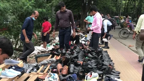 Footpath shop Stock Footage 251729365