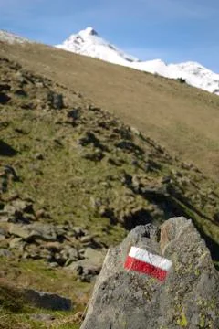 Footpath signposts Stock-Fotos